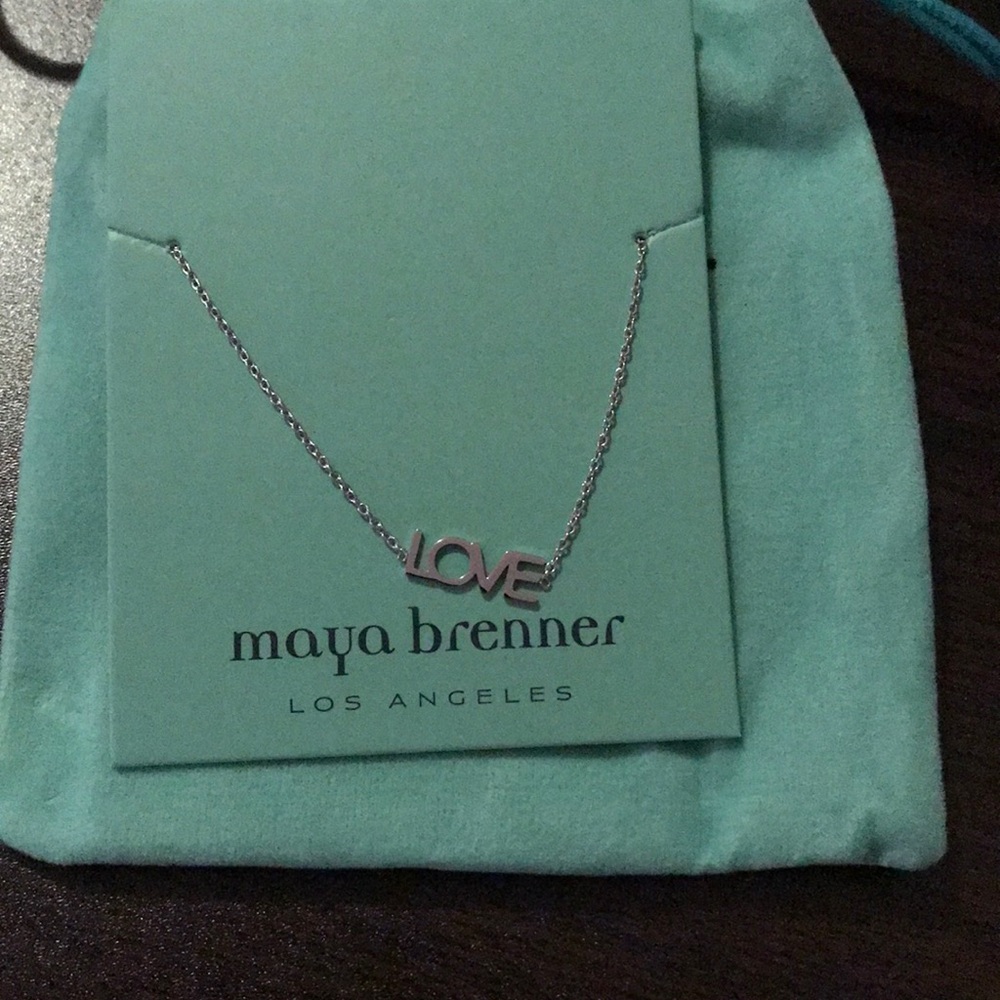 Maya Brenner Love Bracelet. Comes with velvet bag